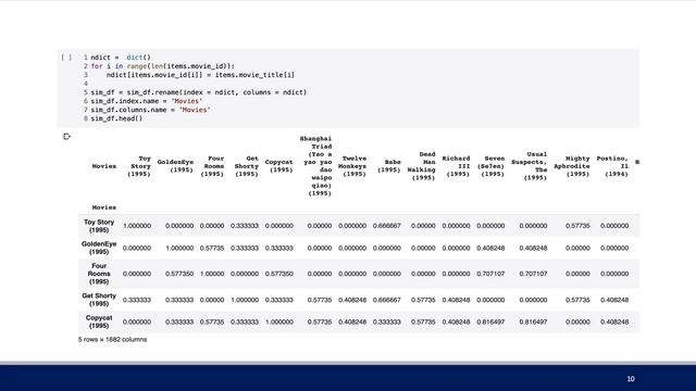 Building a Recommender System смотреть онлайн