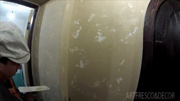 Travertino (травертино) Венецианская декоративная штукатурка своими руками