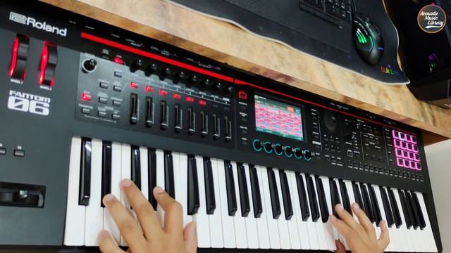 Indian Mix Track - Roland FANTOM O6 смотреть онлайн