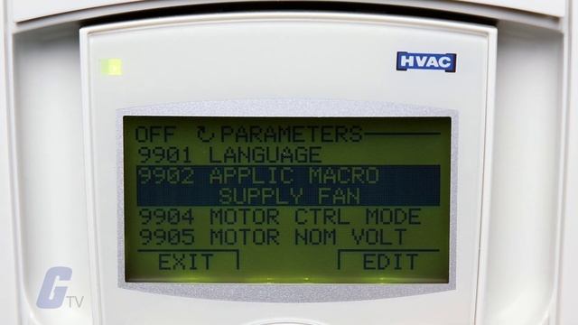 Resetting an ABB ACH550 HVAC Drive to Factory Default Settings смотреть онлайн
