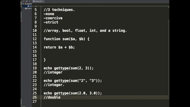 Return Type Declaration in PHP 7 (Part 1) смотреть онлайн
