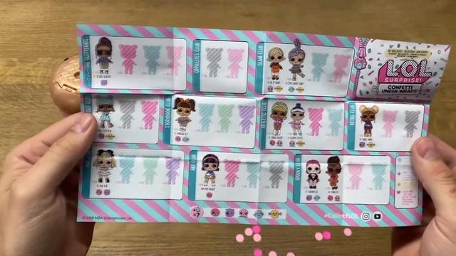 Кукла Lol Confetti Under Wraps распаковка