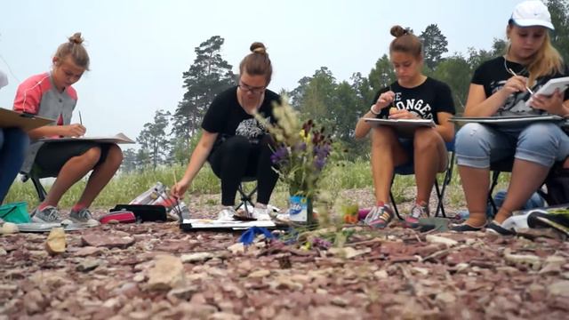 пленэр на берегу смотреть онлайн