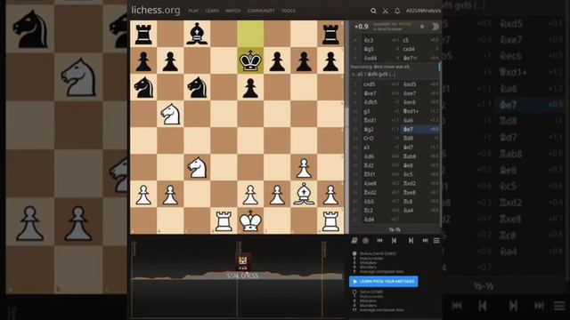 69 QGD Semi Tarrasch Levenfish @Giri 2683 VS @Giri 2768 Tata Steel Tournament PGN смотреть онлайн