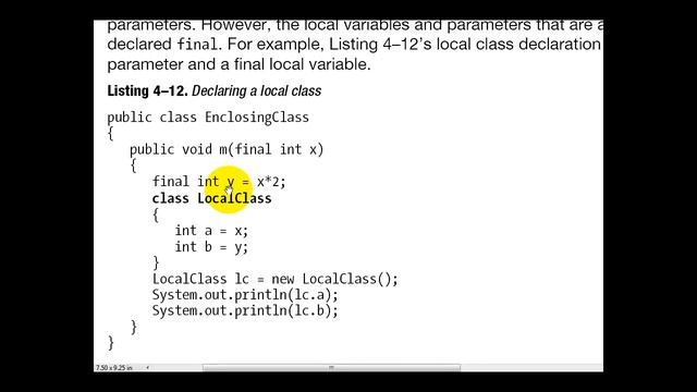 32 learn java for android development book level 2 Anonymous and Local Class Interfaces withi смотреть онлайн