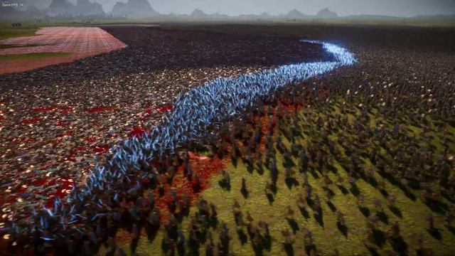 50,000 Laser Knights Vs 1 Million Spartans - Ultimate Epic Battle Simulator 2 | UEBS 2