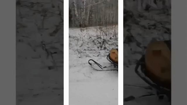 Как идёт подготовка лыжной трассы смотреть онлайн