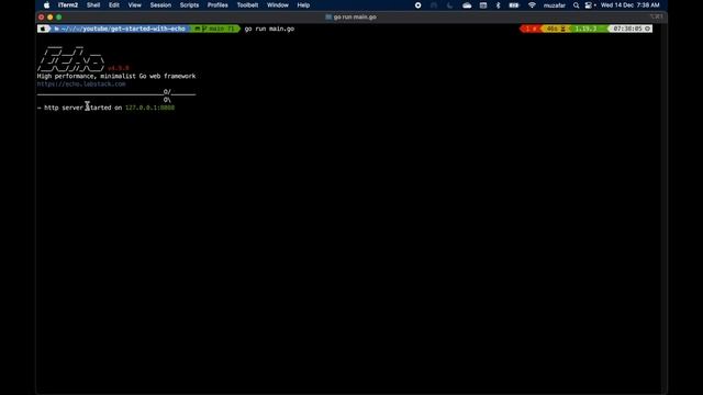 Building a Blog with Echo Framework | Get started смотреть онлайн