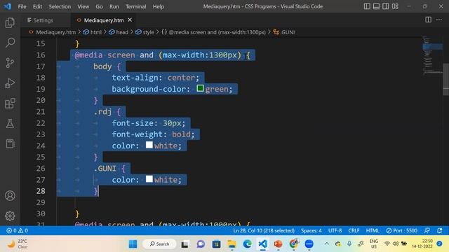 CSS Media Queries | Responsive Web Design | Learn CSS смотреть онлайн