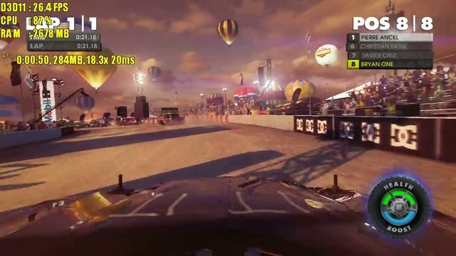 DIRT SHOWDOWN | GT820M | N3540 | 4GB | WIN 7 | смотреть онлайн