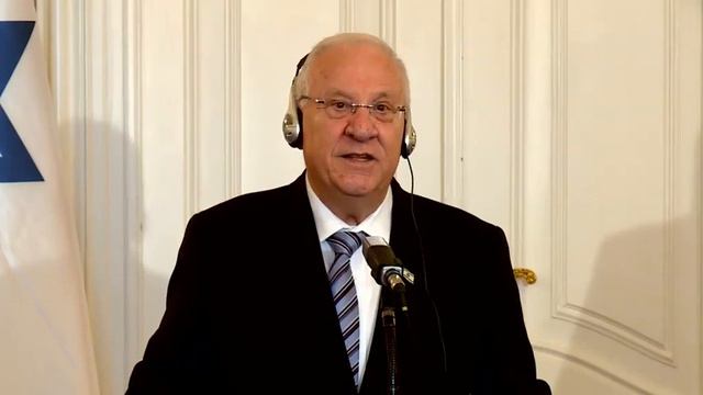 President Reuven Rivlin and Czech President Milos Zeman Press Conference смотреть онлайн
