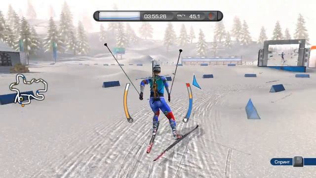 RTL Biathlon 2009 - Карьера биатлониста #3 смотреть онлайн