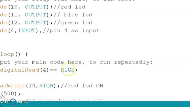 Practical 2 Tricolor LED with Pushbutton смотреть онлайн