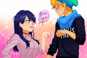 Сердечко от тебя тук-тук-тук/ Маринетт и Адриан/ Клип