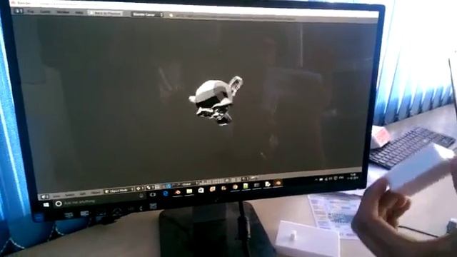 9DOF wireless IMU node for gait analysis using EESP8266 and GY80. смотреть онлайн
