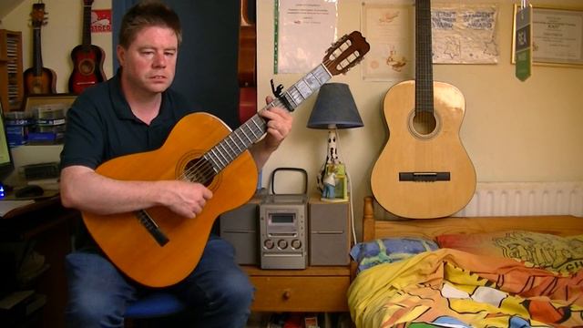 The Wolfe Tones: "The Helicopter Song" Live 2004 (classical guitar cover) смотреть онлайн