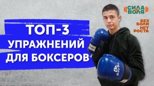 Топ 3 упражнения для боксёров