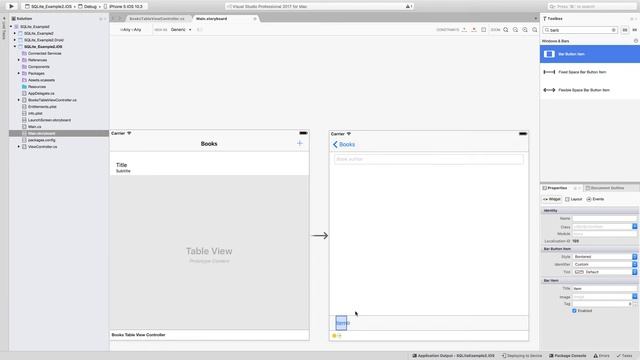 [SQLite & Xamarin] TableView and BarButtonItem Xamarin.iOS смотреть онлайн
