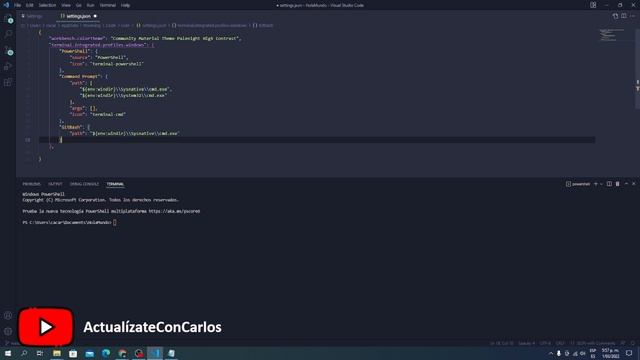 Como instalar y colocar Git Bash en Visual Studio Code 2022 | Windows смотреть онлайн
