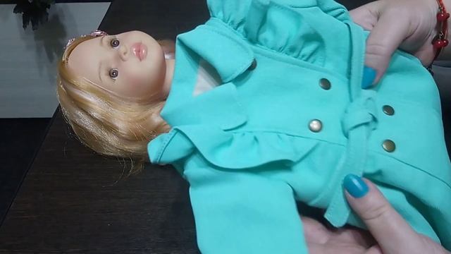 Распаковка новой одежды для куклы Паола Рейна Марта 60 см Paola Reina doll Плащ 22.03.2023 смотреть онлайн