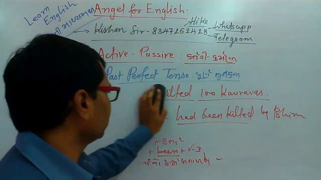 karol(sp) Passive Voice of Past Perfect Tense English in Gujarati смотреть онлайн