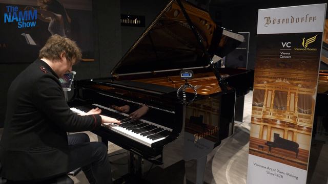 Bösendorfer 280 Vienna Concert Grand at NAMM - Demonstrated by Sherwood Phoenix (PART 2) смотреть онлайн