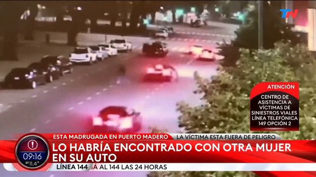 ASÍ ATROPELLÓ "TOTO" SALVIO A SU MUJER EN PUERTO MADERO: EL VIDEO DE LA SECUENCIA смотреть онлайн