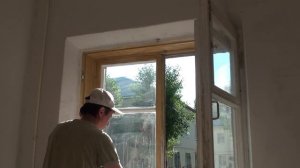 ? ? Ремонт квартиры ? своими руками #7 Шпатлевание и покраска деревянного окна