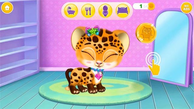 Baby Tiger Care My Cute Virtual Pet Friend Fun Game For Kids смотреть онлайн