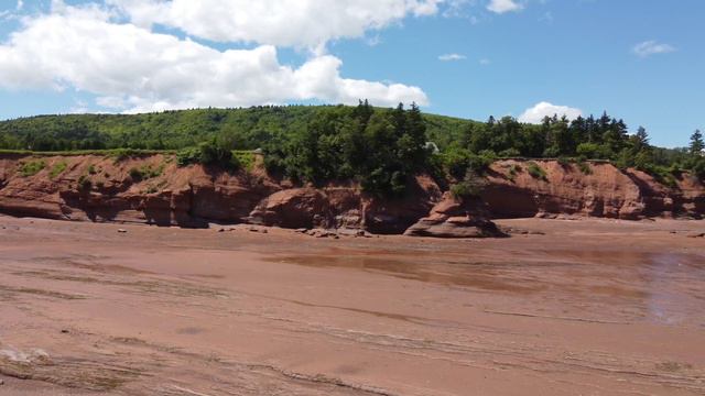 Bay of Fundy Flower Pot Drone Video смотреть онлайн