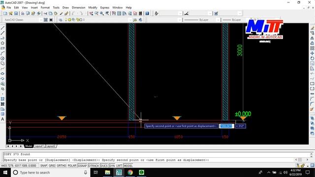 MITT CILEGON TUTORIAL AUTOCAD 21 WALL FINISHING PLAN & STOP KONTAK PLAN ANDRE.W смотреть онлайн