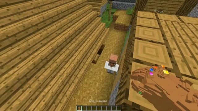 обзор мода на Minecraft #32 Танос понос смотреть онлайн