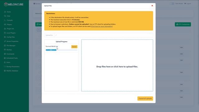 How to upload a custom world to your Minecraft server смотреть онлайн