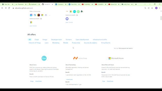 FREE RESOURCES WORTH 4 LAKH FOR COLLEGE PLACEMENTS AND EXAMS. #github #student #developer #pack смотреть онлайн