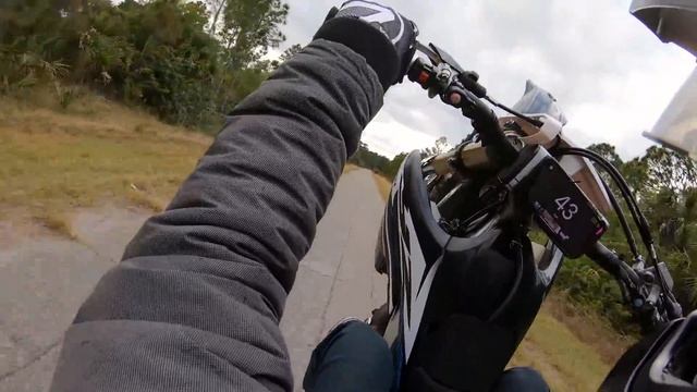 NEW YAMAHA YZ450F TOP SPEED RUN!