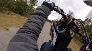 NEW YAMAHA YZ450F TOP SPEED RUN!