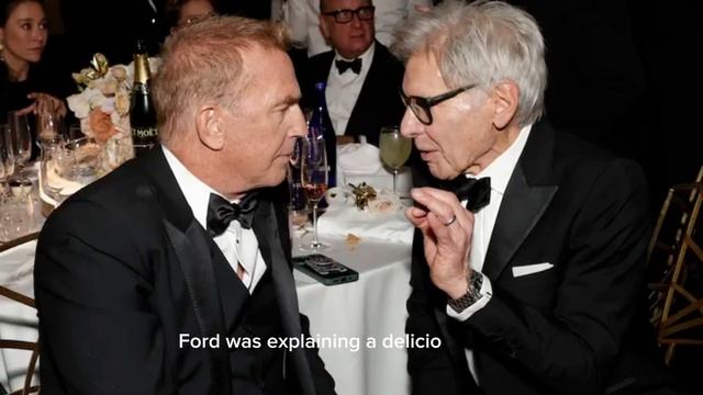 Kevin Costner Had The Best Comment After His Conversation With Harrison Ford At The Golden Globes