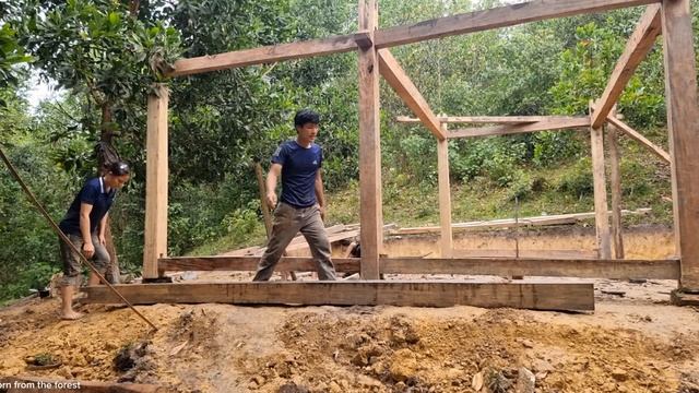 FULL VIDEO: 200 days. marry. Build a wooden house. and a happy life. in the forest. смотреть онлайн