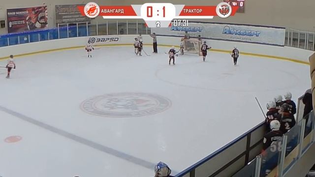Рождественский турнир Трактор1-Авангард 10.01.19 смотреть онлайн