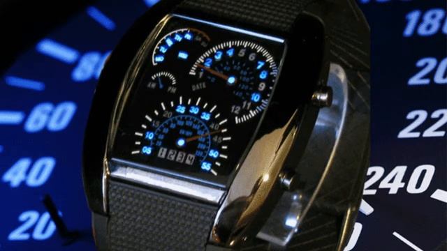 Наручные часы led Спидометр ! смотреть онлайн