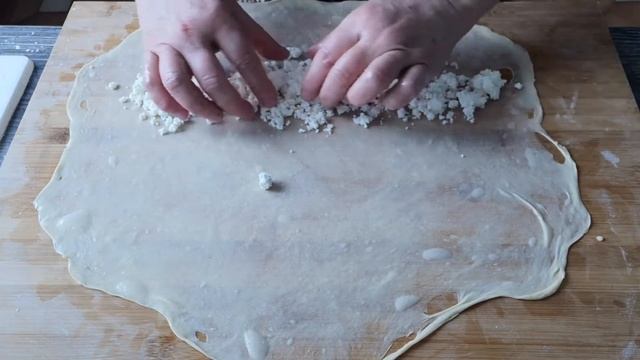Вкусные турецкие пирожки с творогом «Бёрек»! смотреть онлайн