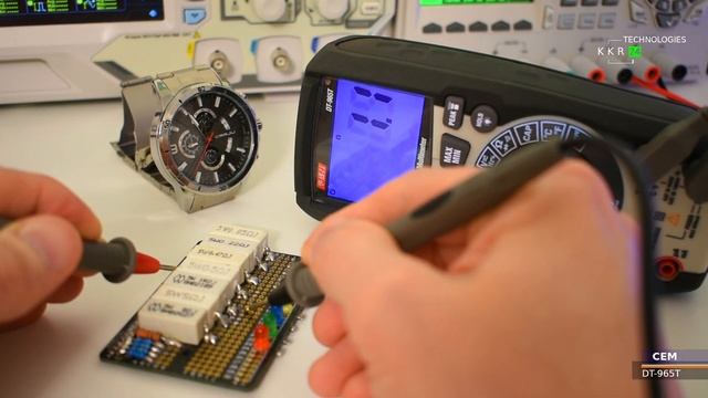 CEM DT-965T Обзор надежного влагозащищенного мультиметра IP67 мультиметер