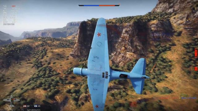 Dogfight - Su-2 M-82 vs Ki-45 tei | War Thunder смотреть онлайн