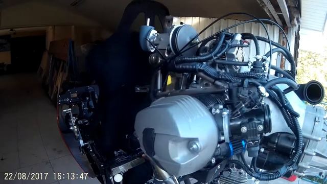 Первый запуск двигателя автожира Сюрикен