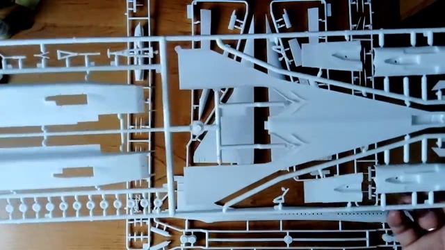 Сборная модель самолета ТУ-144 смотреть онлайн