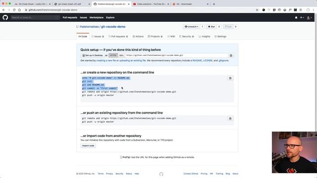 How to use Git inside of VSCode - 2020 смотреть онлайн