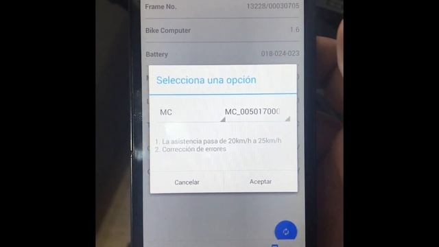Xiaomi Qicycle Upgrade Y Downgrade Firmware 25 Y 29 Km/h