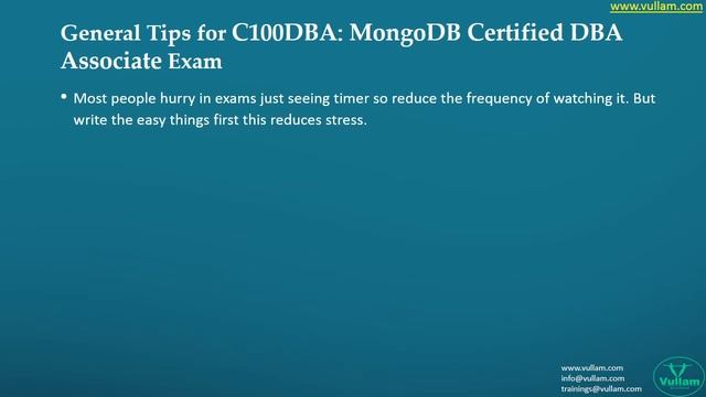 Tips & Tricks to Pass C100DBA: MongoDB Certified DBA Associate Certification Exam смотреть онлайн