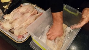 Засолка гуся.  (Часть вторая)