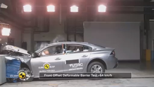 Пежо 508 успешно прошла Краш-Тесте на 5 звезд в рейтинг безопасности смотреть онлайн